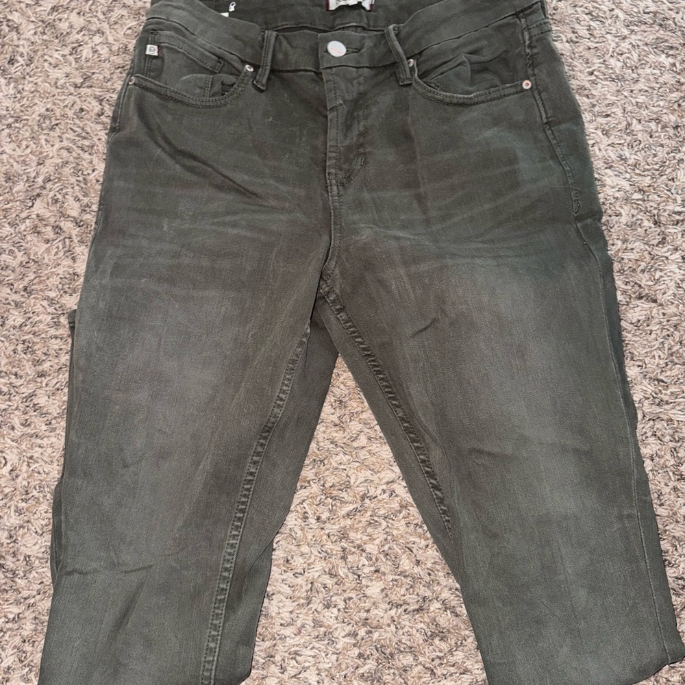 Dear John Women's Skinny Jeans - Olive Green